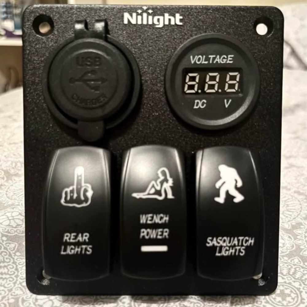 Nilight Power / Rear Switch